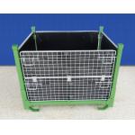 Lightweight Collapsible Wire Container Portable  Wheels Available Easily Move for sale