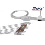 Burdick  compatible EKG Cable with 10 leads AHA Fixed Needle 007704 012-0844-01 for sale