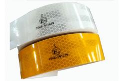 China Industrial Ece 104 Reflective Tape , Yellow Conspicuity Tape  Approval In Reflective Material supplier