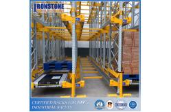 China Battery Powered Warehouse Radio Shuttle Pallet Racking System With  Significant Efficiency Gains supplier