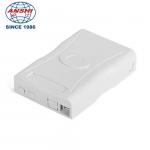 ANSHI SC/LC Port FTTH Rosette Box, Indoor Storage Fiber Optic Terminal Box for sale