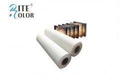 China Stretchable Digital Inkjet Printing Canvas Roll with Glossy Cotton Materials supplier