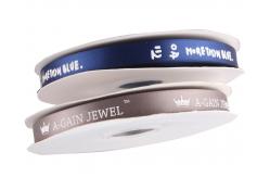 China Custom Cheap Double-Sided Satin Ribbon Printing Premium Ribbons For Gift Wrapping supplier