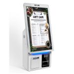 Crtly 23'' Touch Screen Self Service Payment Kiosk For McDonald's/KFC/Restaurant for sale