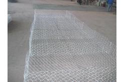 China Woven Mesh 1m Tall Hexagonal Gabion Basket  For River Bank Protection supplier