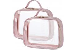 China Waterproof Durable Soft Large Cosmetic Toiletry Bag with Handle supplier