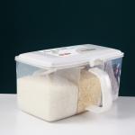 3 Compartment Rectangle Kitchen Seasoning Box With Spoon for sale