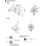 NPN Position Sensor Replacement Solid Shaft Encoder