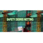 60GSM Construction Safety Net 3.3X100m Scaffold Debris Netting Black Fire Resistant for sale