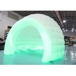 3m White Oxford Cloth Inflatable Bubble Igloo Dome Tent With Led Light