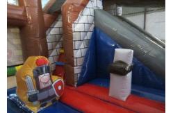 China Guards castle inflatable combo imperial bodyguard inflatable combo castle inflatable tower combo supplier