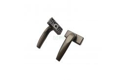 China Door And Window Lock Lever Handle With 91mm Shaft Polished Finish supplier