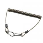 Magic Fishing Tool Flexible Coil Lanyard Leash Steel Reinforced Load 50KG for sale