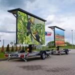 Canbest Outdoor Ready To Use Waterproof Seamless P4 Box Truck Led Billboard Roadshow Mobile Led Wall Display Screen On Trucks for sale