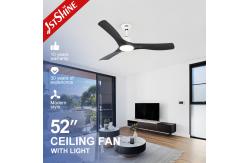 China Living Room LED Ceiling Fan with Plastic Blades and REACH Certificate by 1stshine supplier