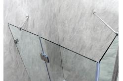 China Elegant Corner Shower Enclosure With 8mm Tempered Glass And Hinge supplier