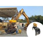 Excavator 10 ton-35 ton Hydraulic Grapple For Grabbing Stone Log for sale