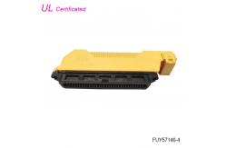 China Centronics 64 Pin IDC Female Connector with L Shape Plastic Cover supplier
