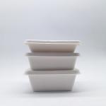 Restaurant Eco Friendly Disposable Bento Box Biodegradable Oilproof for sale