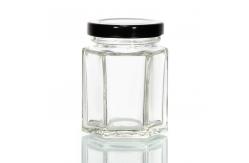 China Custom Design Wide Mouth Airtight Glass Jars With Airtight Aluminum Lid supplier