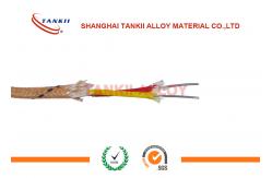 China Extension Thermocouple Cable 20 Awg With Ansi Colour Code Yellow And Red supplier