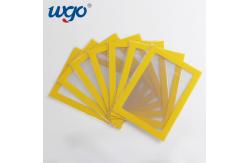 China Restickable Self Adhesive Sign Holder , Photo Pocket Picture Display Frame A4 supplier