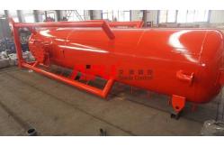 China API Drilling Fluids Poor Boy 1400mm Mud Gas Separator supplier