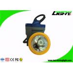 High Brightness Rechargeable LED Hard Hat Light 15000 Lux With 6.6Ah Battery Capacity for sale