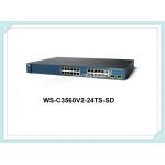 Cisco Switch WS-C3560V2-24TS-SD 24 Port Gigabite Network Switch Layer 2 Switch for sale