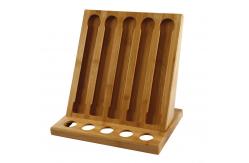 China Unbreakable Bamboo Racks And Holders Bamboo Coffee Pod Holder Personalized Design supplier