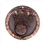 Antique Embossing Metal Stock Medals Round Shape 3D Embossing for sale