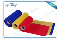 China 100% Biodegradable PP Spunbond Non woven Fabric Red And Black In Roll supplier