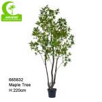 Lifelike Height 220cm Silk Trees For Indoors For Living Room for sale