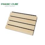 Fireproof 3D Model Design Grooved Acoustic Panels with Basic Material E1 MDF for sale