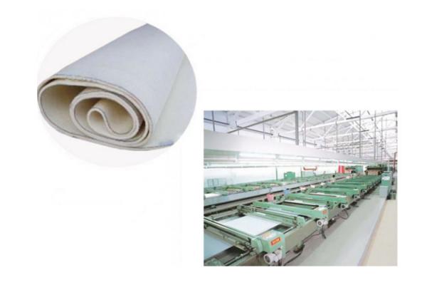 Roll To Roll High Tensile Felt Needle Punched For Calendar Printing Machine