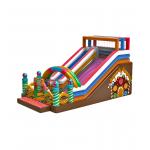 Children Fun Park Inflatable Birthday Candles Slide For Rentals for sale