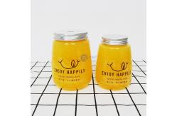 China 210mm Screw Cap 350ml Disposable Juice Containers supplier