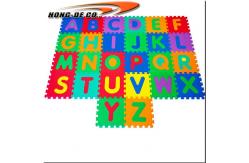 China customized 10mm Alphabet & Numbers Foam Puzzle Mat supplier
