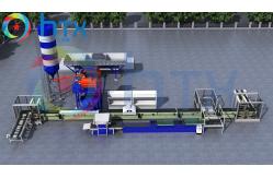 China Quartz Slab Artificial Feeding Stone Veneer Production Line Fully Automatic supplier