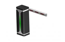 China RS485 Remote Control 6s Boom Barrier Gate 100w With Led Light supplier