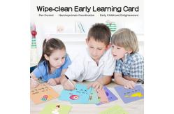 China Letters Educational Learning Flash Cards Interactive Children Brain Training supplier