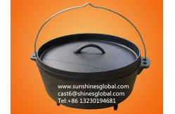 China Cast Iron Frying Pan/Cast Iron Skillet &Grill Pan/Cast Iron Camp Oven supplier