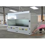 School Science Lab Fume Hood 8-10mm Benchtops Seamless Welding Cabinet for pp fume hood for sale