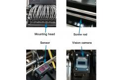China High Speed 250000CPH Pick And Place Machine Flexible Strip / Tube Light SMT Mounter supplier