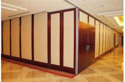 China Collapsing Movable Wooden Folding Sound Proof Partitions Noise And Heat Reduction supplier