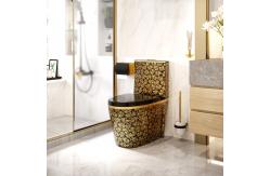 China 300mm 400mm Roughing In One Piece Toilet Sanitary Ware Dual Flush supplier