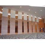 Water - Proof MDF Material Movable Partitions Wall For Ballroom Customized Color for sale