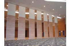 China Folding Sound Proof Partition Wall / Movable Divider Walls Hotel Decorated supplier