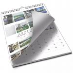 Custom Coloring Printing 2023 Wall Calendar A5 142x210mm Promotional for sale