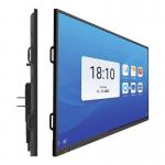 4K 75 Inch 20-Point Infrared Touch Interactive Whiteboard For School Classroom Teaching for sale